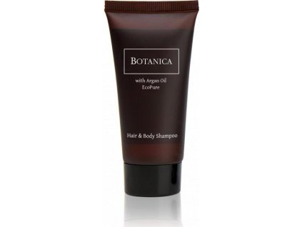 Luxusní hotelový vlasový a tělový šampón v tubě 40ml Botanica