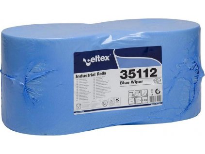 Průmyslová papírová utěrka CELTEX Blue Wiper 970, šířka 24cm, 2vrstvy - 2ks