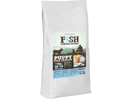 Fish Crunchies for dogs Puppy and Junior 5 kg