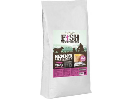Fish Crunchies for dogs Senior and Light 5 kg