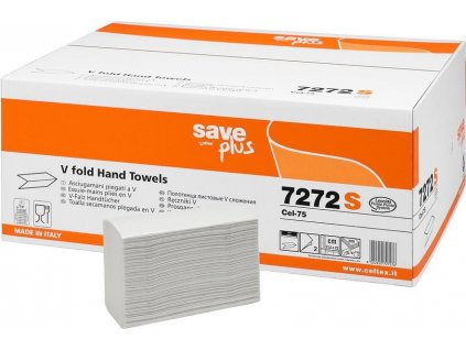 Papírové ručníky skládané CELTEX S-Plus V Time 3000ks, 2vrstvy