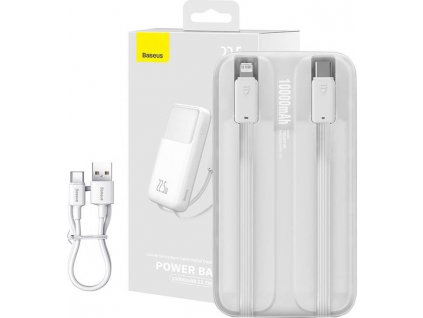 Powerbanka Baseus Comet 10000mAh, 22,5W (bílá)