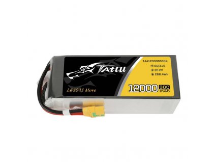 Baterie Tattu 12000mAh 22,2V 30C 6S1P XT90