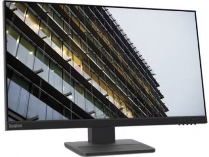 Lenovo ThinkVision E24-28 - LED monitor - 24" (23.8" zobrazitelný) - 1920 x 1080 Full HD (1080p) @ 60 Hz - IPS - 250 cd/m2 - 1000:1 - 4 ms - HDMI, VGA, DisplayPort - reproduktory - havraní čerň - pro ThinkCentre neo 70t 11YU; ThinkPad P15 Gen 2 20YQ