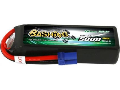 Gens Ace Bashing 5000mAh 14,8V 4S1P 60C EC5 LiPo baterie