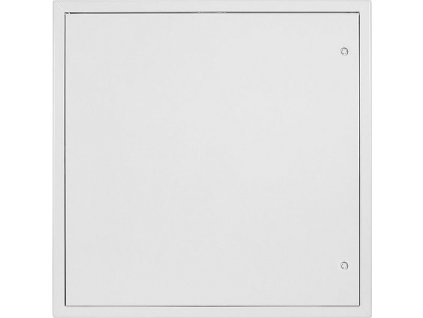 Revizní dvířka kovová bílá 800x800 s přebalem