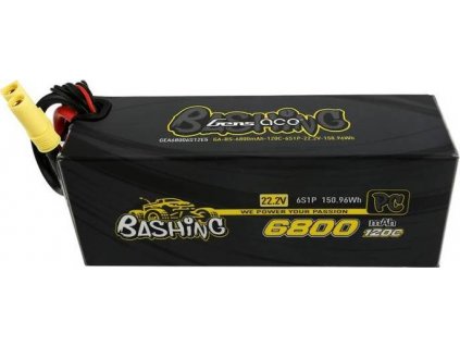 LiPo baterie Gens Ace Bashing 6800mAh 22,2V 6S1P 120C EC5