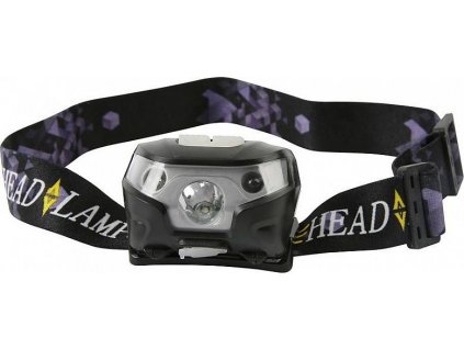Čelovka Headlight H889, CREE 180 lm, 1200mAh, USB nabíjení, senzor