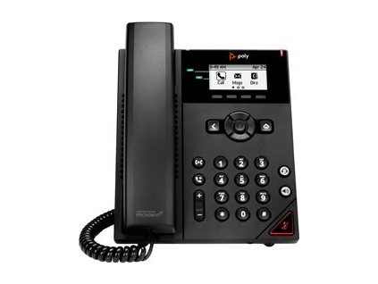 Poly VVX 150 - Telefon VoIP - 3-cestný možnost volání - SDP - 2 linky