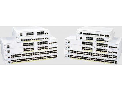 Cisco Business 350 Series CBS350-24XS - Přepínač - L3 - řízený - 20 x 10 gigabitů SFP+ + 4 x combo 10 Gigabit SFP+/RJ-45 - Lze montovat do rozvaděče