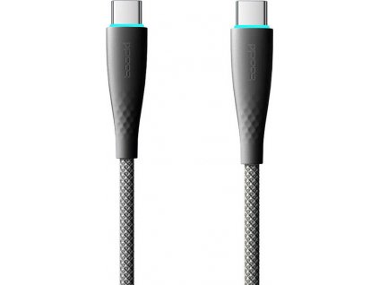 Kabel USB-C na USB-C Toocki TXCTT1- BMH01-B, 1m, PD FC 100W (černý)