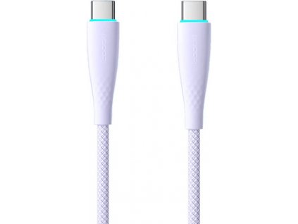 Kabel USB-C na USB-C Toocki TXCTT1- BMH01-P, 1m, PD, FC 100W (fialový)