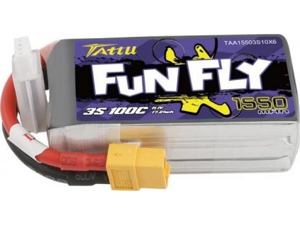 Baterie Tattu Funfly 1550mAh 11,1V 100C 3S1P