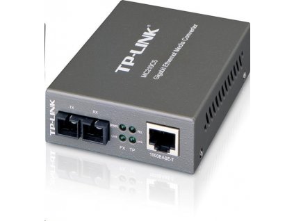 Převodník TP-Link MC210CS Transceiver, 1000TX/1000FX SM, SC, 15 k(9V)