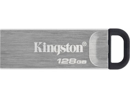 Kingston DataTraveler Kyson/128GB/USB 3.2/USB-A/Stříbrná