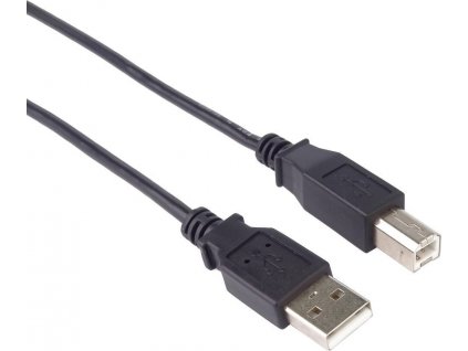 PremiumCord - Kabel USB - USB (M) do USB typ B (M) - USB 2.0 - 50 cm - černá