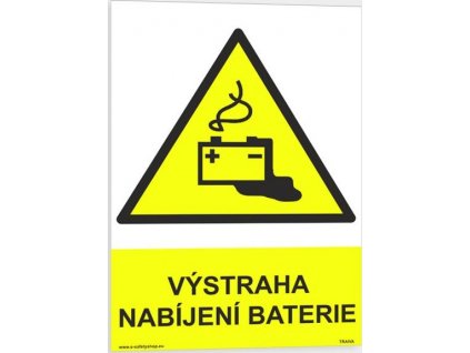 Výstraha nabíjení baterie