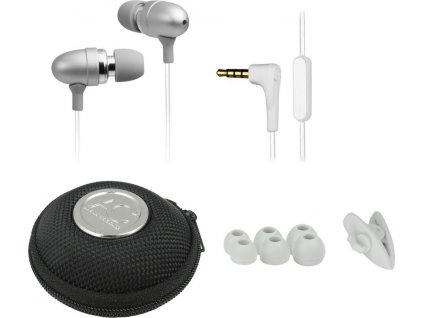 sluchátka ARCTIC E351 W bílá, pro mobily a přehrávače