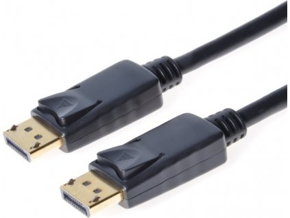 PREMIUMCORD DisplayPort 1.2 přípojný kabel M/M, zlacené konektory, 1.5m