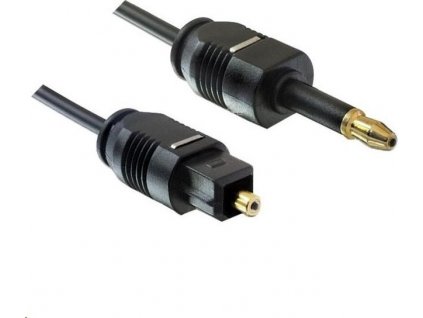 PremiumCord Kabel 3,5mm mini Toslink - Toslink, OD:2.2mm, délka 2m