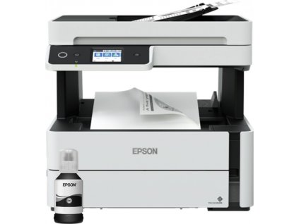 EPSON tiskárna ink EcoTank Mono M3180, 4v1, A4, 39ppm, Ethernet, Wi-Fi (Direct), Duplex, LCD, ADF