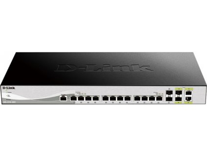 D-Link DXS-1210-16TC Smart Managed Switch, 12x 10G, 2x SFP+ & 2x Combo 10GBase-T/SFP+ ports