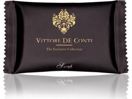 Luxusní hotelové mýdlo 15g v sáčku Vittore de Conti