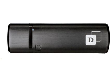 D-Link Wireless AC1200 DWA-182 - Síťový adaptér - USB 2.0 - 802.11a, 802.11b/g/n, Wi-Fi 5