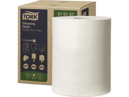 Netkaná textílie Tork Premium 510 malá role bílá - 1ks
