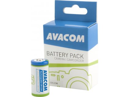 AVACOM nabíjecí fotobaterie Avacom CR123A 3V 450mAh 1.4Wh