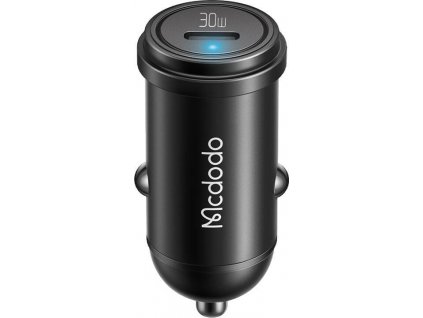 Mcdodo CC-7491 car charger, 1x USB-C, 30W (black)