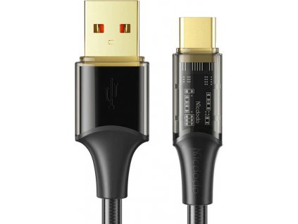 Kabel USB-C Mcdodo CA-2092 6A, 1,8 m (černý)