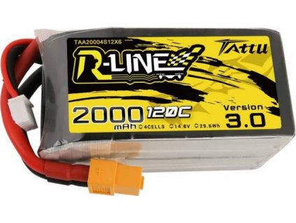 Baterie Tattu R-Line Version 3.0 2000mAh 14,8V 120C 4S1P XT60