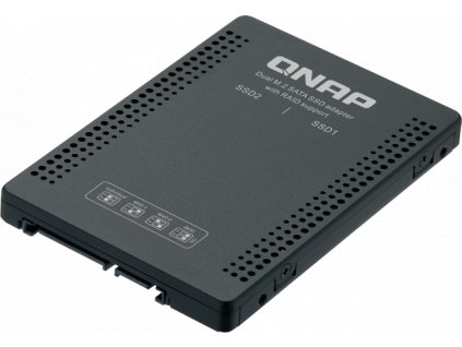 QNAP adaptér QDA-A2MAR (2x M.2 SSD SATA sloty v 2,5" SATA rámečku)