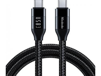 Kabel USB-C na USB-C Mcdodo CA-7132, 100 W, 1,2 m (černý)