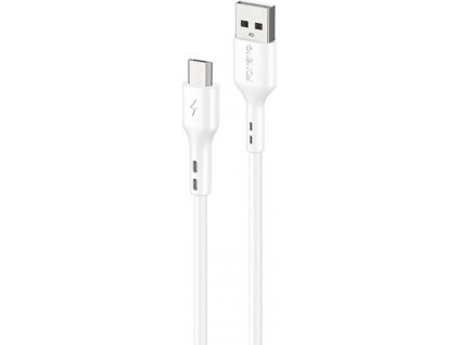 Foneng X36 USB kabel na Micro USB, 2,4 A, 2 m (bílý)