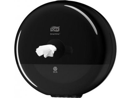 Zásobník TORK SmartOne Mini na toaletní papír se středovým odvíjením černý T9