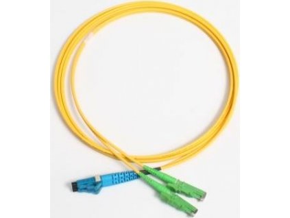 Patchcord FO duplex E2000/APC-LC 9/125um SM 1m, OS2