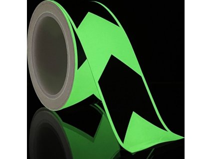 Fotoluminiscenční páska se směrovou šipkou FS 10