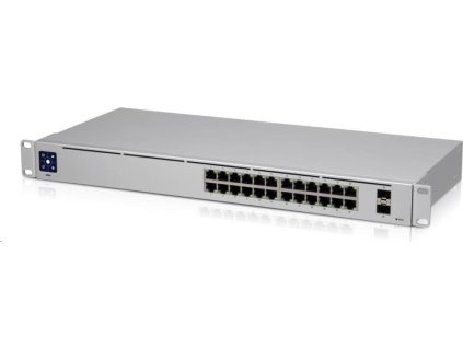 Ubiquiti UniFi Switch USW-24 - Přepínač - řízený - 24 x 10/100/1000 + 2 x gigabitů SFP - desktop, Lze montovat do rozvaděče