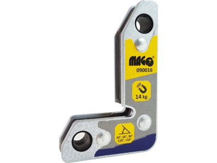 Úhelník magnetický, úhlový, nosnost 14 kg