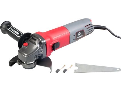 Elektrická úhlová bruska Worcraft AG08-125S, s regulací otáček, 820W, 125mm