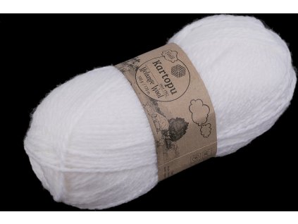 Pletací příze Melange Wool 100 g (Balení 1 ks, Varianta 1 (010) bílá)