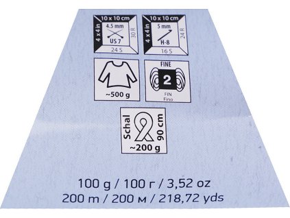 Pletací příze Pacific Chunky 100 g (Balení 1 ks, Varianta 1 (306) růžová sv. fialová)