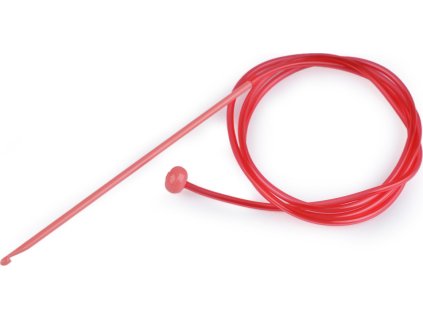 Háček na tuniské háčkování (Balení 1 ks, Varianta 2 (4 mm) náhodná barva)