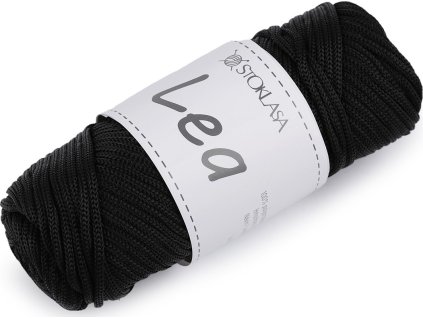 Pletací a háčkovací příze macrame Lea Ø3 mm 90 g (Balení 1 ks, Varianta 1 bílá)
