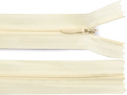 Spirálový zip skrytý No 3 délka 45 cm (Balení 1 ks, Varianta 322 černá)