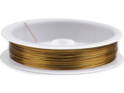 Drát Ø0,4 mm (Balení 1 ks, Varianta 1 zlatá)
