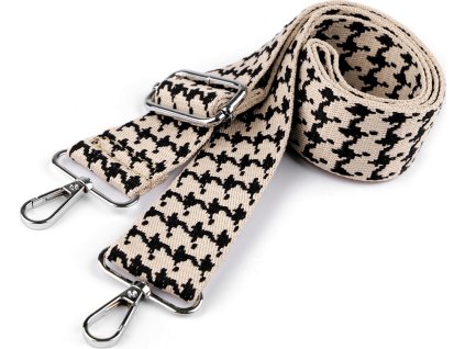 Popruh na tašku s karabinami šíře 3,8 cm (Balení 1 ks, Varianta 11 multikolor)