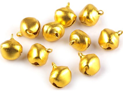 Rolničky 13x16 mm (Varianta stříbrná, Balení 10 ks)